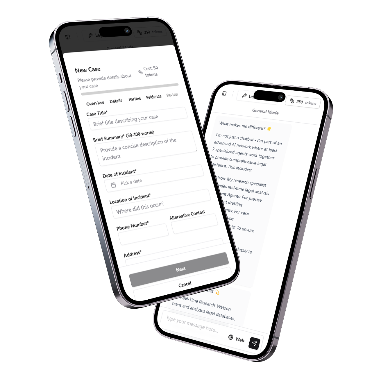 Chronos App Interface